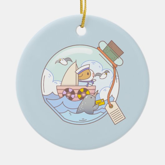 Décoration En Céramique Bubu the Guinée pig, A jar of Adventure (Devant)