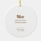 Décoration En Céramique Bubu the Guinée pig, A jar of Adventure (Dos)