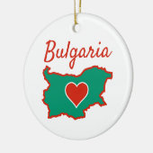 Décoration En Céramique Bulgaria Map (Gauche)
