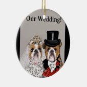 Décoration En Céramique Bulldog (Droite)