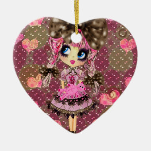 Décoration En Céramique Bulles au chocolat Kawaii Sweet Lolita PinkyP