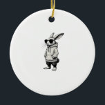 Décoration En Céramique Bunny Face with Sunglasses Easter Day for Boys Men<br><div class="desc">Bunny Face with Sunglasses Easter Day for Boys Men Kids T-Shirt_1</div>