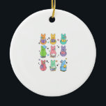 Décoration En Céramique Bunny Reading Books Easter Day Librarian Teacher B<br><div class="desc">Bunny Reading Books Easter Day Librarian Teacher Book T-Shirt</div>