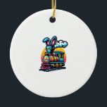 Décoration En Céramique Bunny Train Railroad Easter Egg Kids Toddler Boys<br><div class="desc">Bunny Train Railroad Easter Egg Kids Toddler Boys Easter T-Shirt</div>