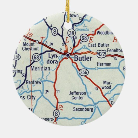 Décoration En Céramique Butler PA (Dos)