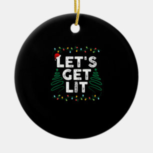 Décoration En Céramique Buvons Lit Boire Drôle cadeau de Noël