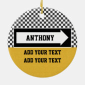 Décoration En Céramique Cabine TAXI - SRF (Dos)