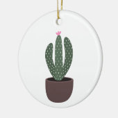 Décoration En Céramique Cactus en pot (Gauche)