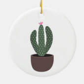 Décoration En Céramique Cactus en pot (Dos)