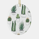 Décoration En Céramique Cactus pour aquarelle et Succulent (Droite)