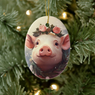 Décoration En Céramique Cadeau Amoureux des animaux, Cadeau d'amateur de f
