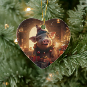 Décoration En Céramique Cadeau Amoureux des animaux, Cadeau d'amateur de f