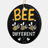 Décoration En Céramique Cadeau apiculteur | Abeille différente (Gauche)
