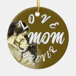 DÉCORATION EN CÉRAMIQUE CADEAU D'AMOUR MARI FEMME PETITE AMIE PETIT AMI AM