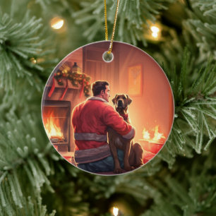 Décoration En Céramique Cadeau de boîte, Cadeau pour animaux domestiques,