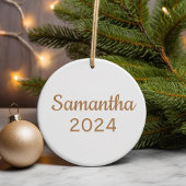 Décoration En Céramique Cadeau de danse de ballet personnalisé, Tutu Custo