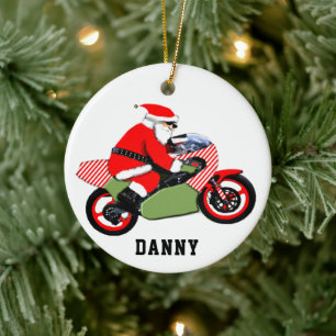 Décoration En Céramique Cadeau de fête de souvenir de moto