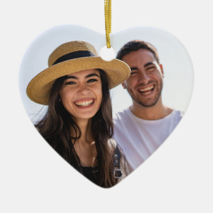 Décoration En Céramique Cadeau de la Saint-Valentin de la première date au