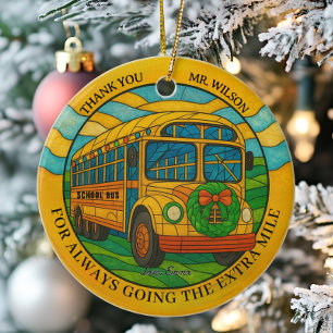 Décoration En Céramique Cadeau de Merci en verre tendu pour les conducteur