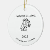 Décoration En Céramique Cadeau de Noël (Gauche)