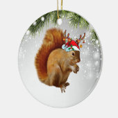 Décoration En Céramique Cadeau De Noël Chipmunk Pour Chipmunk Lover Kid (Gauche)