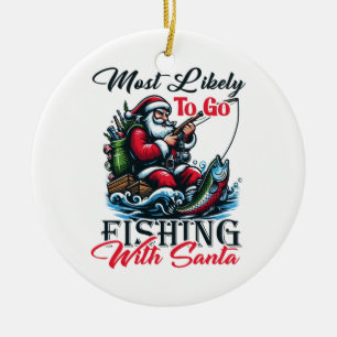 Décoration En Céramique Cadeau De Noël Les Plus Susceptibles D'Aller Pêche