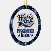 Décoration En Céramique Cadeau de professeur d'éducation physique (Droite)
