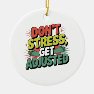 Décoration En Céramique Cadeau de Réglage du Dos pour Soulagement du Stres