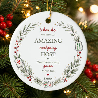 Décoration En Céramique Cadeau de remerciement personnalisé pour l'hôte de