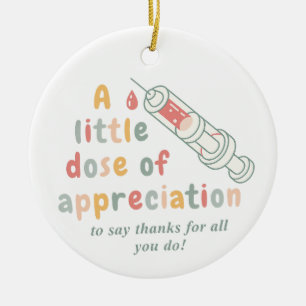 Décoration En Céramique Cadeau de remerciement pour infirmière - Une petit