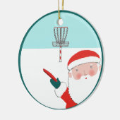 Décoration En Céramique Cadeau de vacances Disk Golf (Gauche)