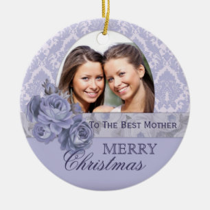 Décoration En Céramique Cadeau fait sur commande de Noël d'ornement de