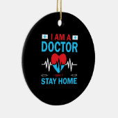 Décoration En Céramique Cadeau infirmière | Infirmière Je Ne Peux Pas Rest (Droite)