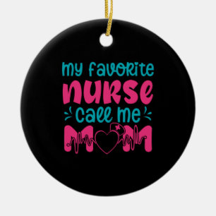 Décoration En Céramique Cadeau infirmière Mon infirmière préférée Me soi