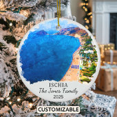 Décoration En Céramique Cadeau Ischia personnalisé, Italie