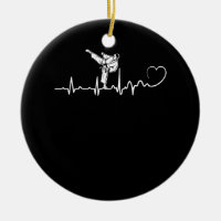 Cadeau Karate Heartbeat Pour Karateka