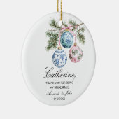 Décoration En Céramique Cadeau mariage à la servante d'honneur Noël (Droite)