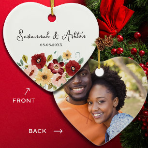 Décoration En Céramique Cadeau Mariage personnalisé - Couples Marié Cadeau