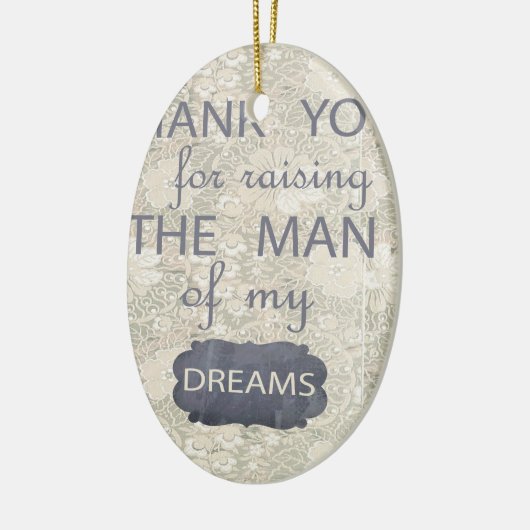 Décoration En Céramique Cadeau parfait pour la belle-mère (Gauche)