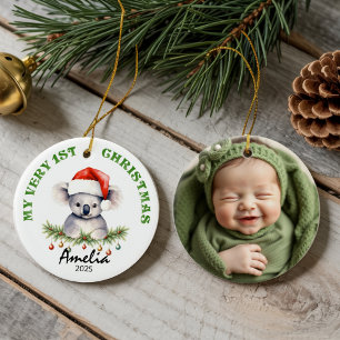 Décoration En Céramique Cadeau personnalisé avec nom et photo avec un ador