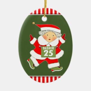 Décoration En Céramique Cadeau personnalisé pour coureur