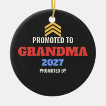 Cadeau personnalisé pour grand-mère promue 2027