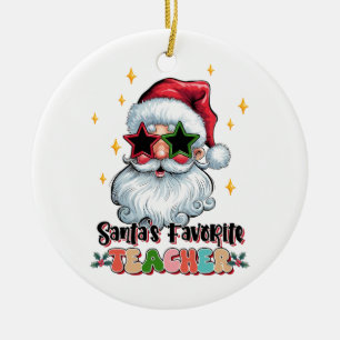 Décoration En Céramique Cadeau pour Enseignant Enseignant Favori du Père