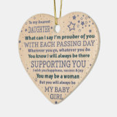 Décoration En Céramique Cadeau pour fille (Gauche)