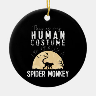 Décoration En Céramique Cadeau Spider Araignée costumée humaine d'Hallow