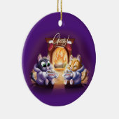 Décoration En Céramique CADEAUX DE CACAO/CASTROPHE ROSE (2 côtés !) - Jeff (Droite)