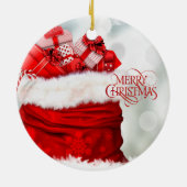 Décoration En Céramique Cadeaux de Noël (Dos)