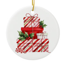 Cadeaux de Noël Rayures de Canne à Bonbons