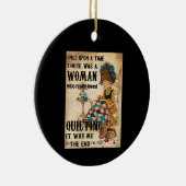 Décoration En Céramique Cadeaux de surface | Quilter C'Était Moi La Fin (Droite)