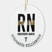 Décoration En Céramique Cadeaux d'études d'infirmière autorisée (Gauche)